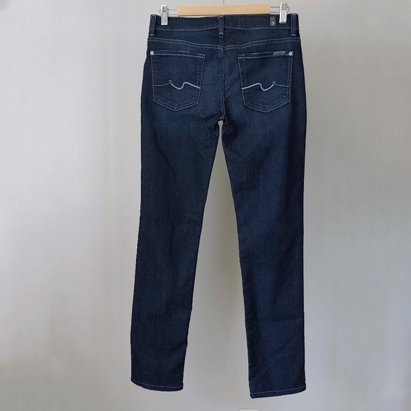 7 For All Mankind Straight Leg Jeans Size 29 - Picture 3 of 16